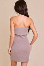 Creme Brulee Dress- Mocha