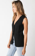 London Calling Vest- Black