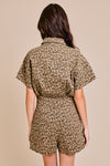 Worth A Pretty Penny Romper-Leopard