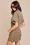 Worth A Pretty Penny Romper-Leopard