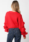 Staying Chic Sweater- Red