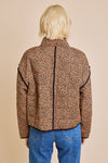 Into The Wild Jacket- Tan Black Animal