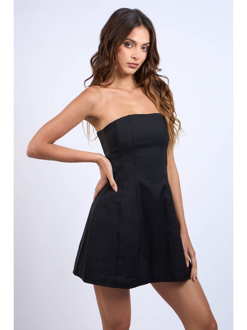 Touchdown Dress- Black