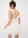 Serena Sleeveless Dress - White