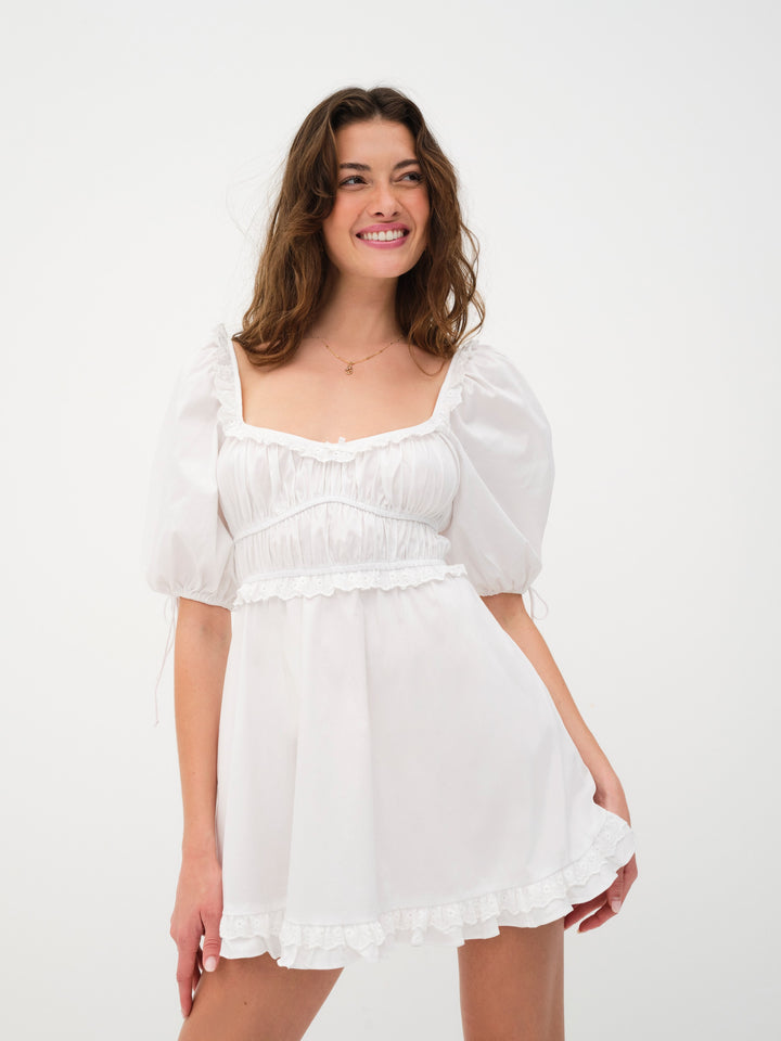 Jackson Mini Dress - White