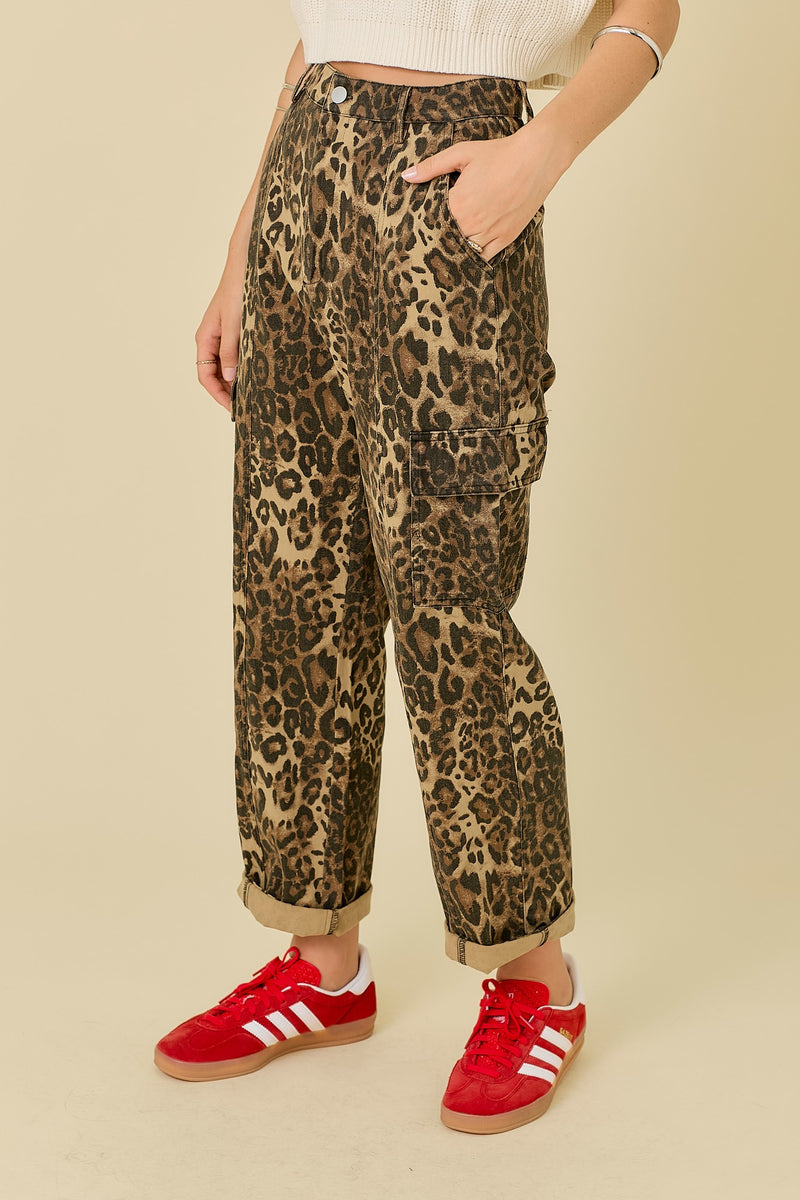 Make Your Choice Pants- Leopard