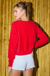 Oh What Fun Sweater- Red