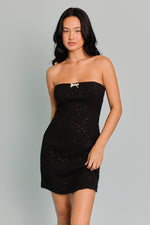 Under The Mistletoe Dress- Black