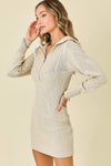 Last Call Dress- Cream