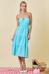 Amalfi Love Midi- Sky Blue