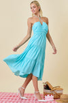 Amalfi Love Midi- Sky Blue