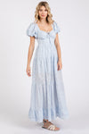 Under The Sun Maxi- Baby Blue