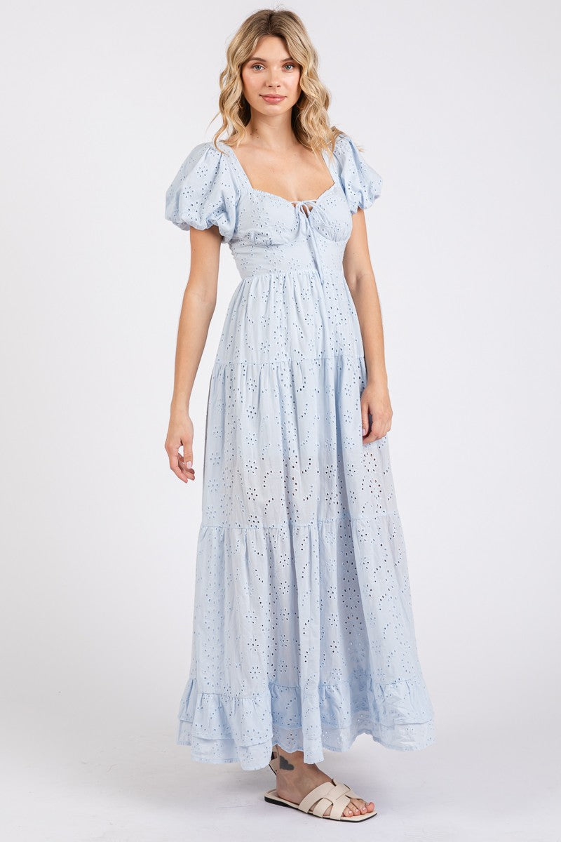 Under The Sun Maxi- Baby Blue