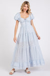 Under The Sun Maxi- Baby Blue