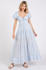 Under The Sun Maxi- Baby Blue