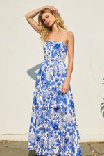 Under The Sea Maxi- Vista Blue