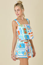 Maui Vacation Set- Off White Multi