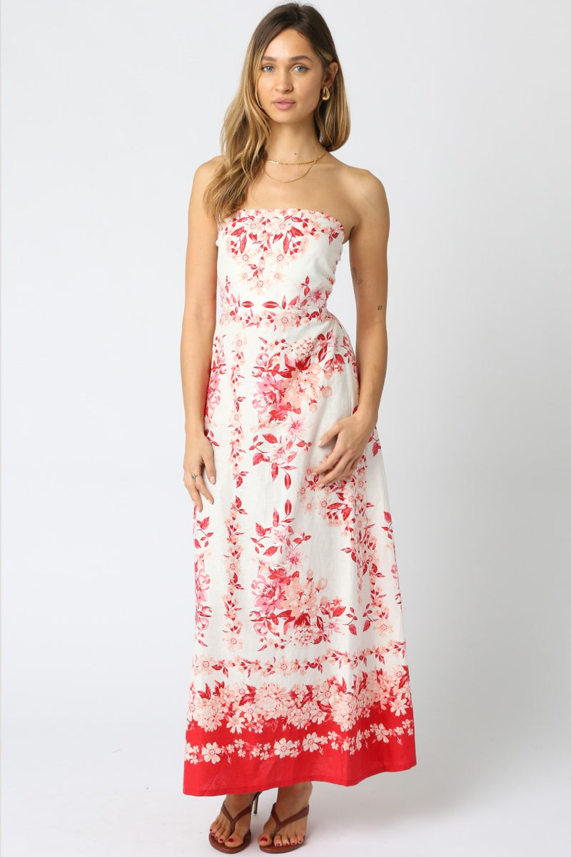 Guava Maxi- Red Multi