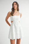 Daisy Dress- Off White