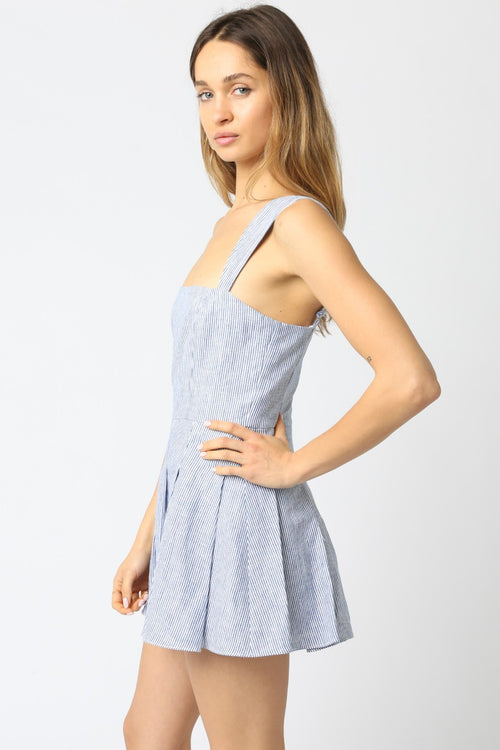 Just Friends Dress- Denim