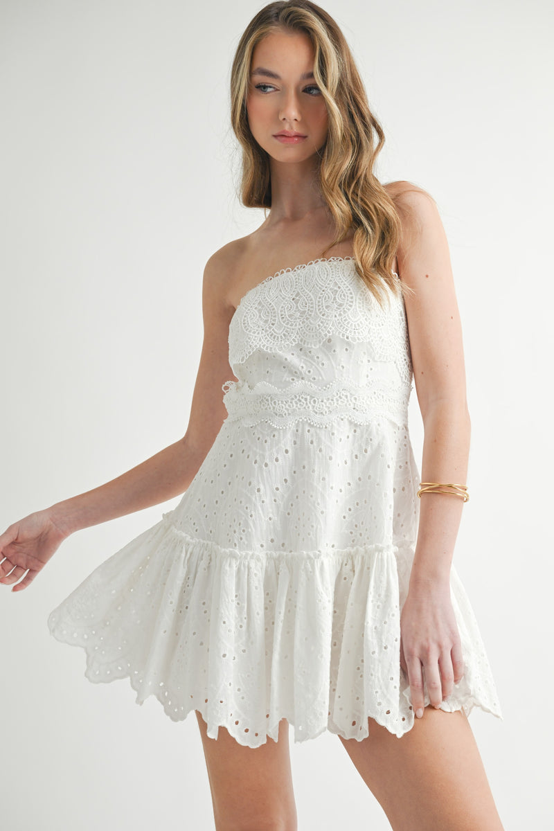 Maple Dress- Off White