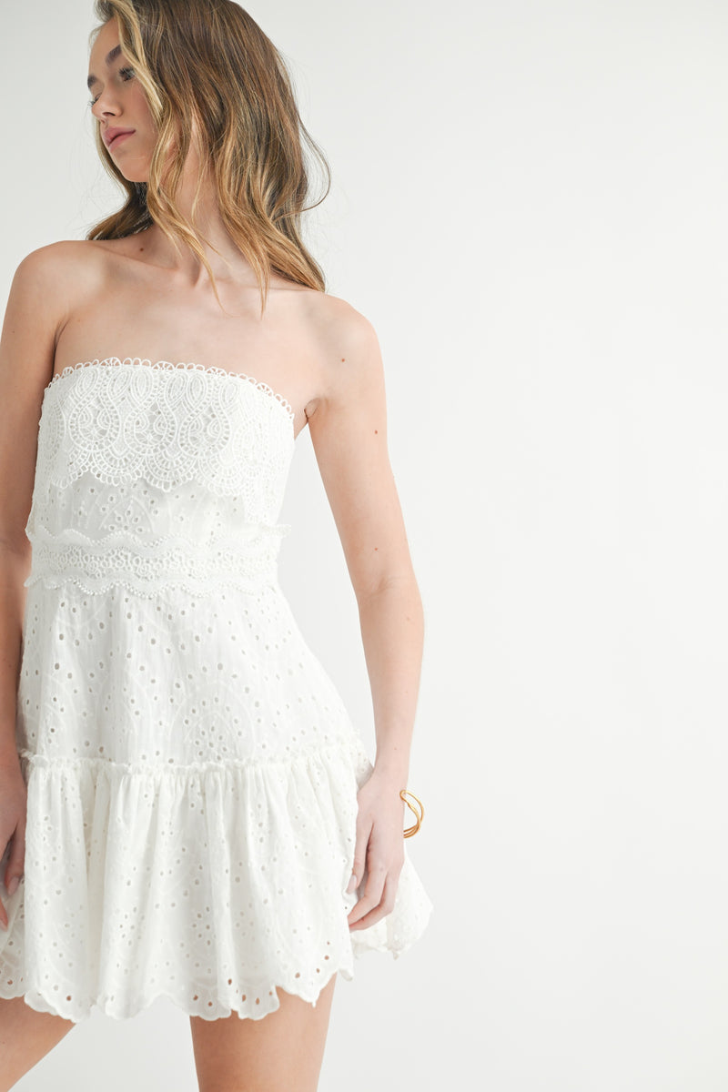 Maple Dress- Off White