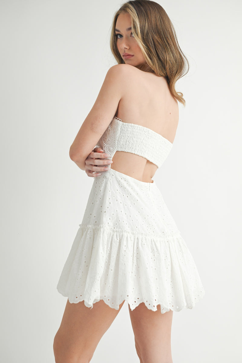 Maple Dress- Off White