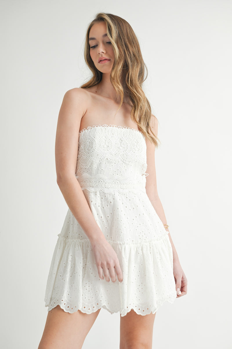 Maple Dress- Off White
