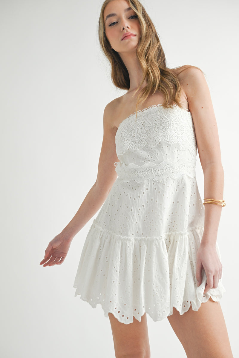 Maple Dress- Off White