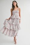 Sweet Surprise Maxi- Pink Floral