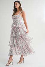 Sweet Surprise Maxi- Pink Floral