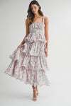 Sweet Surprise Maxi- Pink Floral