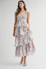 Sweet Surprise Maxi- Pink Floral
