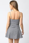 On Repeat Dress- Black Gingham