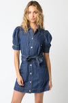 Live In The Moment Dress- Denim