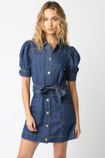 Live In The Moment Dress- Denim