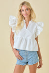 Hugo Spritz Top- Off White