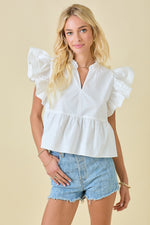 Hugo Spritz Top- Off White