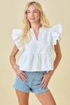 Hugo Spritz Top- Off White