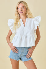 Hugo Spritz Top- Off White