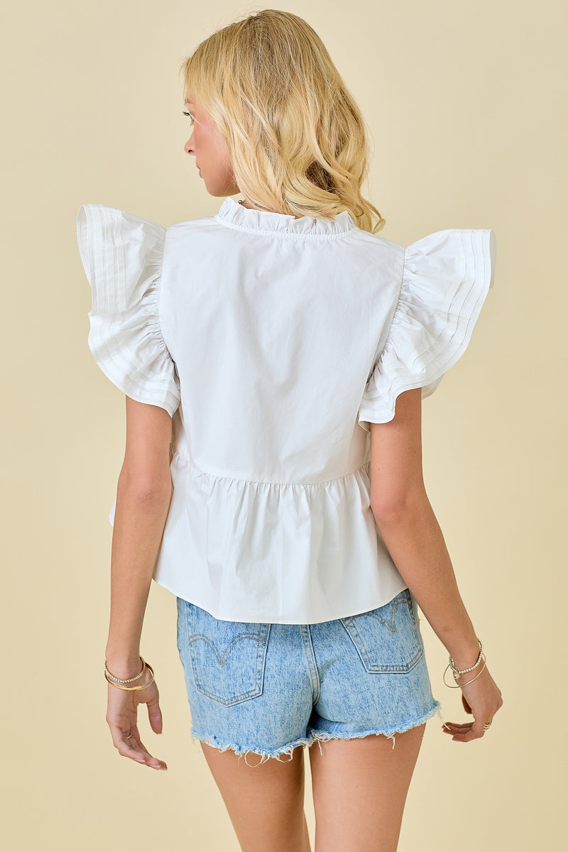 Hugo Spritz Top- Off White