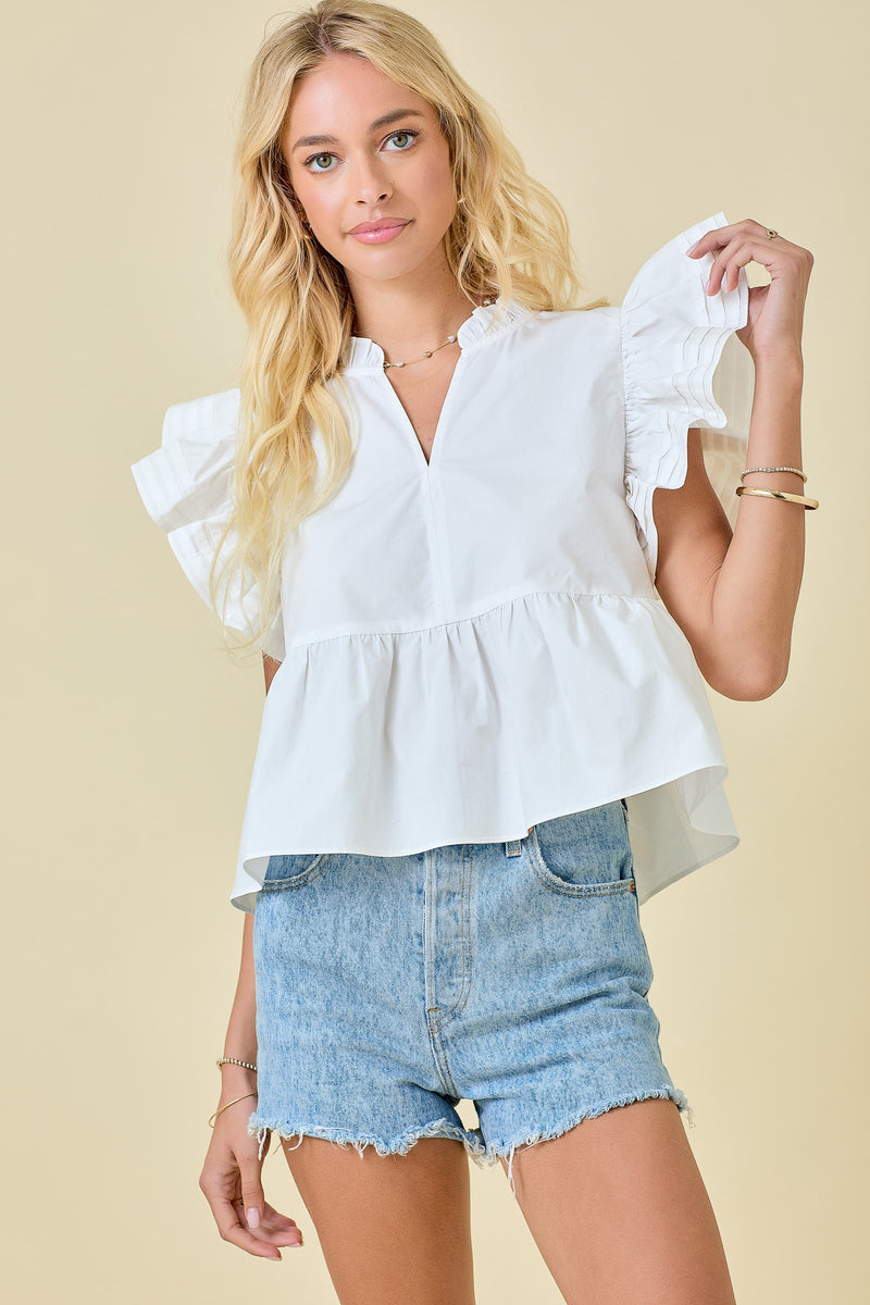 Hugo Spritz Top- Off White