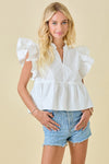 Hugo Spritz Top- Off White