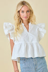 Hugo Spritz Top- Off White