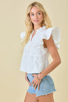 Hugo Spritz Top- Off White