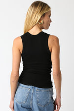 Go With It Top- Black