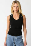 Go With It Top- Black