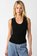 Go With It Top- Black