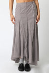 On Repeat Skirt- Brown Gingham