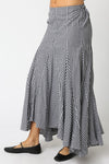 On Repeat Skirt- Black Gingham